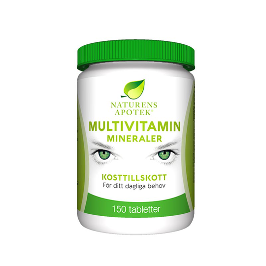 Naturens Apotek Multivitamin, 150 tabletter