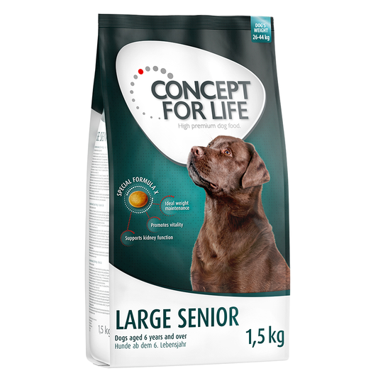 Concept for Life 2 x 1,5 kg till kanonpris! - Large Senior