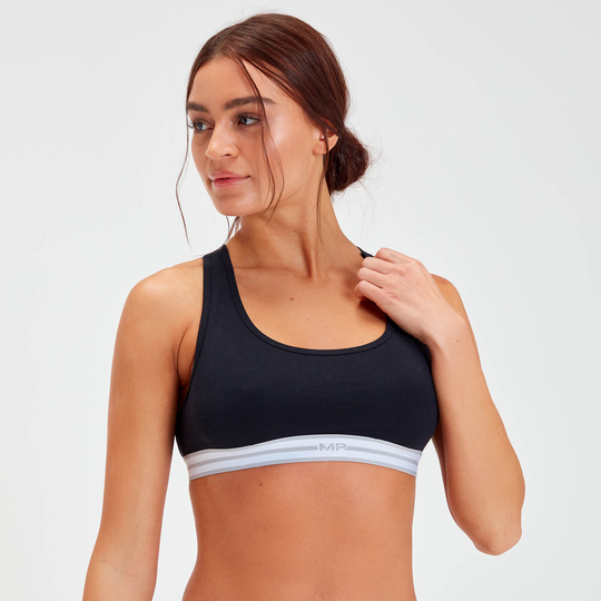 MP Bralette för kvinnor - Svart (2-pack) - M