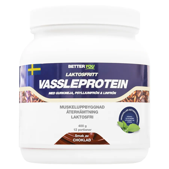 Better You Vassleprotein Laktosfritt Choklad, 400g