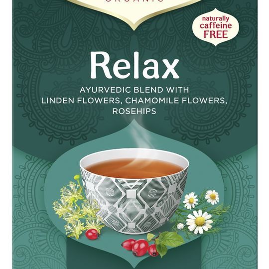 YogiTea Ekologiskt Relax Te Krav 17 tepåsar