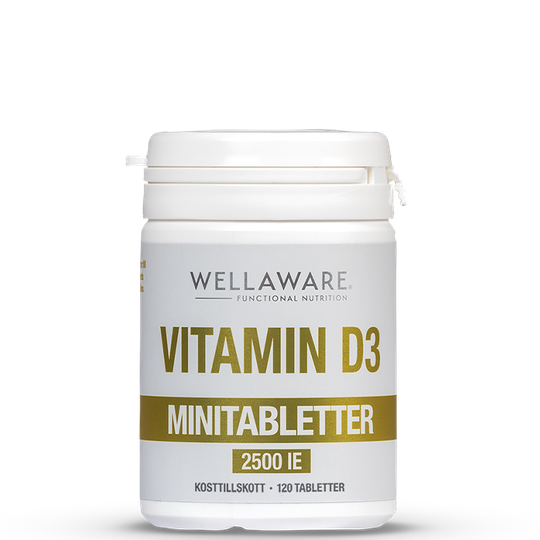 Vitamin D3 2500 IE 120 Minitabletter