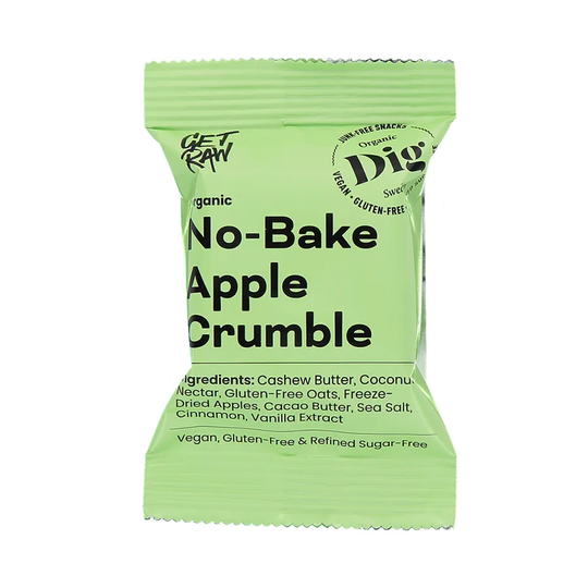 DIG No-Bake Apple Crumble, 35g ekologisk