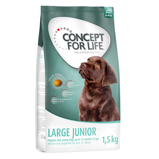 Concept for Life 2 x 1,5 kg till kanonpris! - Large Junior