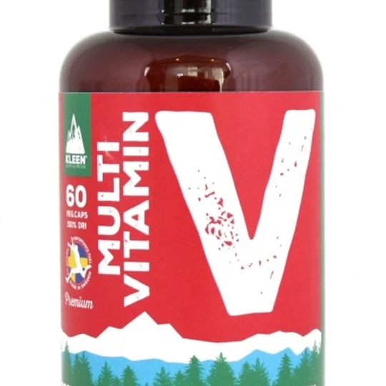 KLEEN Multivitamin 150% DRI 60 kapslar