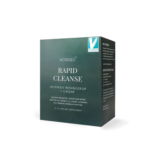 Nordbo Rapid Cleanse 7 Dagar 28 kapslar