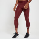 MP Men's Essentials Training 3/4 Base Layer Leggings - Vinröd - XL