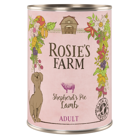 Ekonomipack: Rosie's Farm Adult 24 x 400 g - Lamb