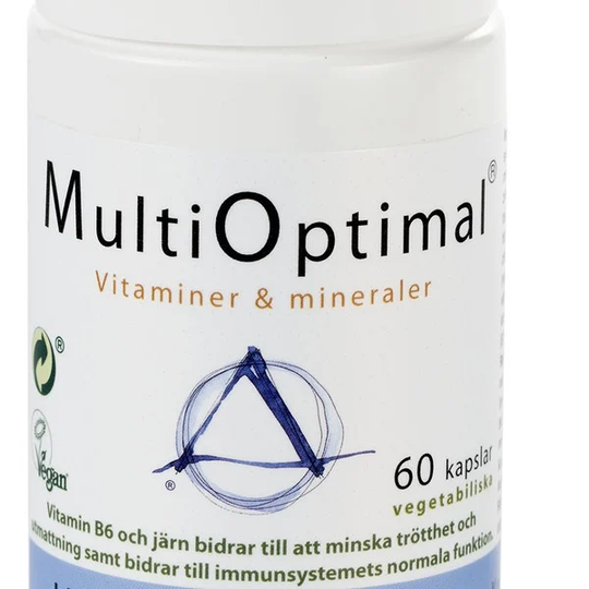 Helhetshälsa MultiOptimal Multivitamin 60 kapslar