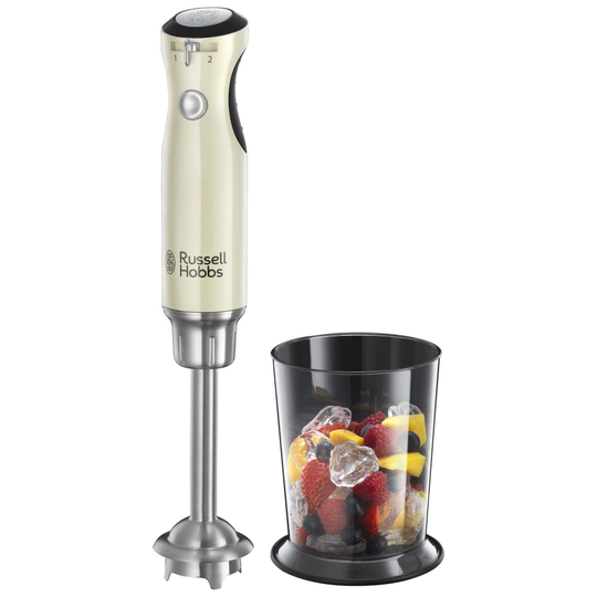 Russell Hobbs Stavmixer Retro gräddvit 700 W