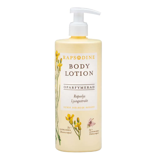 Rapsodine Body Lotion Oparfymerad, 500ml ekologisk
