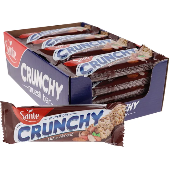 Sante Bar Nötter Mandel Choklad 25-pack
