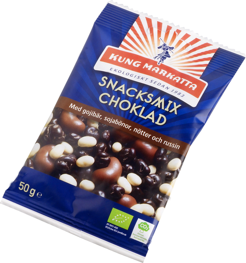 Kung Markatta Snacks Choklad Gojibär Org 50 g