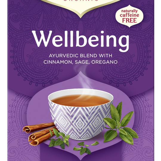 YogiTea Ekologiskt Te Wellbeing KRAV 17 tepåsar