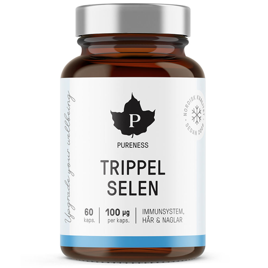 Pureness Trippel Selen 60 kapslar