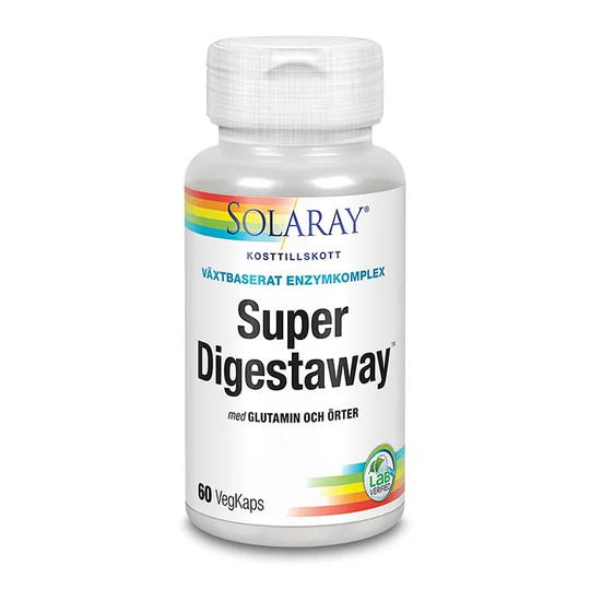 Solaray Super Digestaway, 60 kapslar