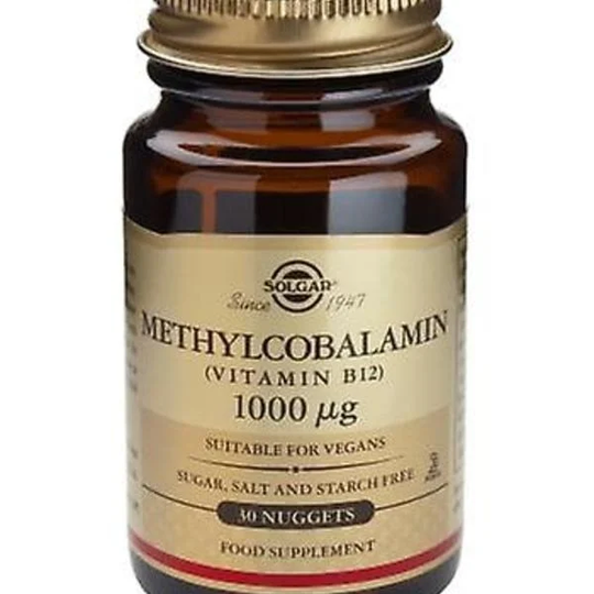 Solgar Methylcobalamin 1000 mcg 30 sugtabletter
