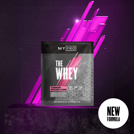 Myprotein THE Whey V2 (Sample) - 30g - Jordgubbsmilkshake
