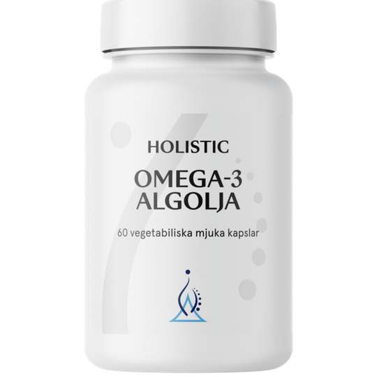 Holistic Omega-3 Algolja 60 kapslar