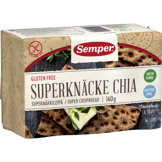 Semper Superknäcke Chia 140 g