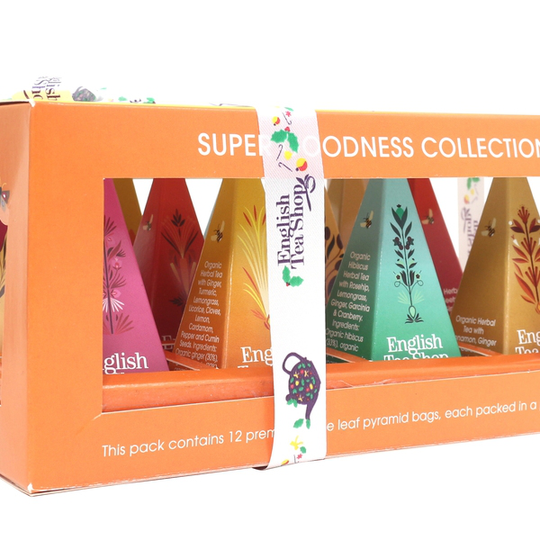 English Tea Shop Super Goodness Presentask pyramid 24 g