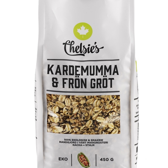 Chelsie's Organic Gröt-Kardemumma & Frön 450 g
