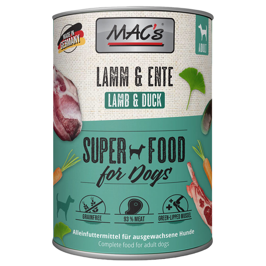 MAC's Adult 6 x 400 g - Lamm & anka