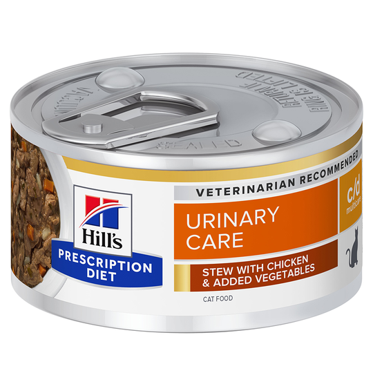 Hill's Prescription Diet c/d Urinary Care Chicken & Vegetables - 12 x 82 g