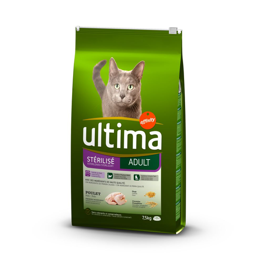Ultima Cat Sterilized Chicken & Barley Ekonomipack: 2 x 10 kg