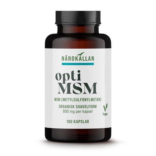 Närokällan OptiMSM 100 kapslar