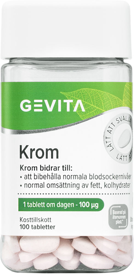 Gevita Krom 100 st