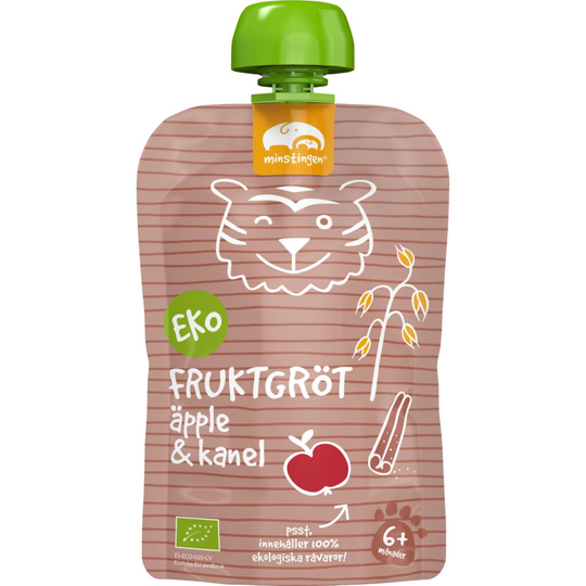Minstingen Fruktgröt Äpple & Kanel 120 g