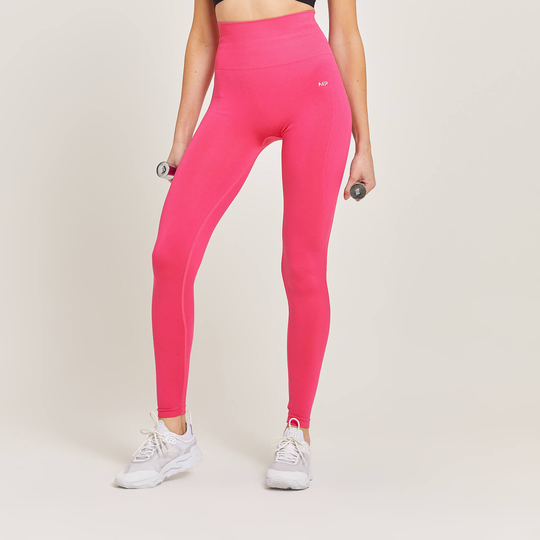MP Women's Shape Seamless Leggings -Magenta - L