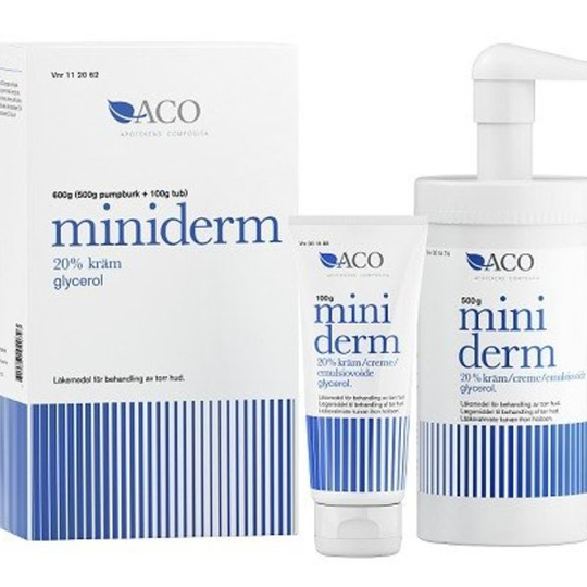 Miniderm Kräm 20 % 600 g