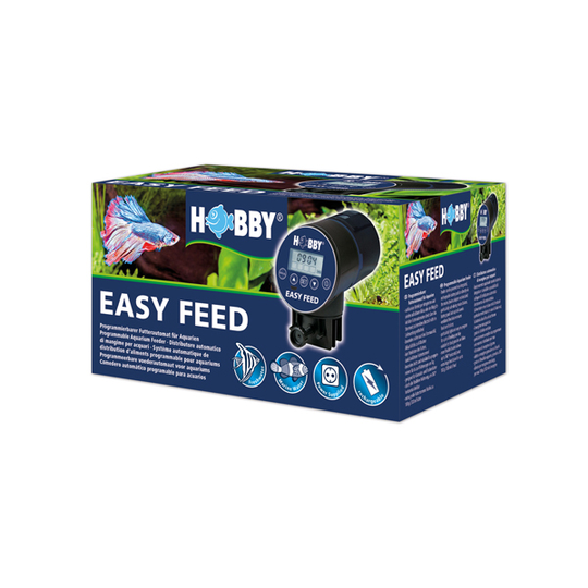 Hobby Foderautomat Easy Feeder Svart 15cm