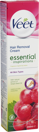 Veet Essential Inspiratons Hair Removal Cream 200 ml