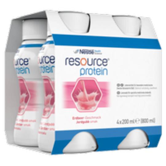 Resource Protein Jordgubb 4 x 200 ml