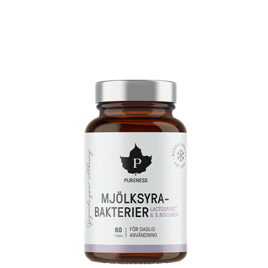 Mjölksyrabakterier + Bouladrii , 30 kapslar
