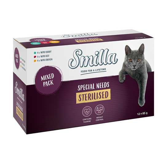 Smilla Sterilised Mix Pouch - 12 x 85 g