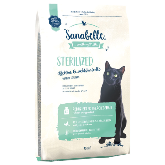 Sanabelle Sterilized - Ekonomipack: 2 x 10 kg
