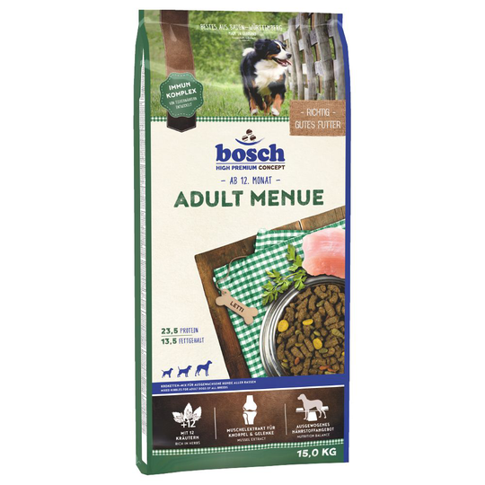 bosch Adult Menue - Ekonomipack: 2 x 15 kg