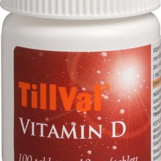 Tillval Vitamin D 100 Tabletter