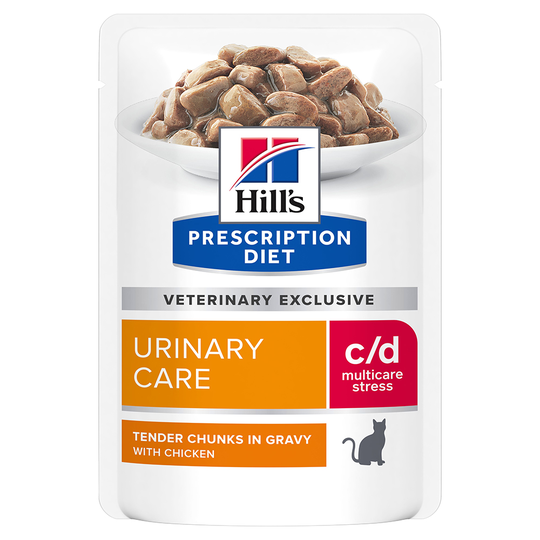 Hill's Prescription Diet c/d Multicare Stress Urinary Care Chicken - 12 x 85 g