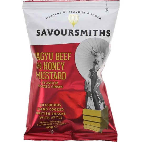 Savoursmiths Chips Wagyu Beef Honey Mustard