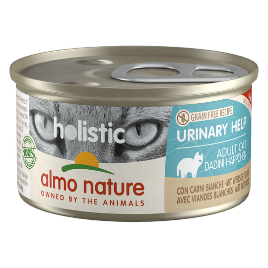 Almo Nature Holistic Specialised Nutrition 6 x 85 g - Urinary Help med ljust kött