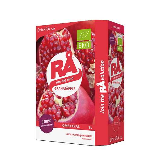 RÅ Granatäpple Bag-in-Box, 3l ekologisk