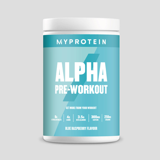 Alpha Pre-Workout - 600g - Blå Hallon