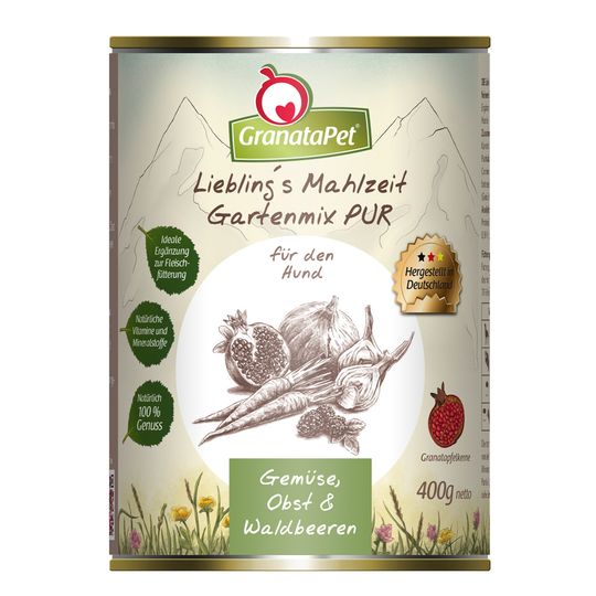 GranataPet Liebling's Mahlzeit Garden Mix - 6 x 375 g