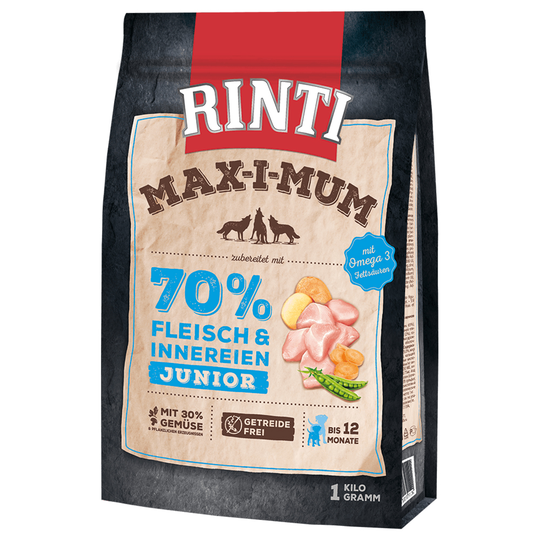 RINTI Max-i-mum Junior Kyckling - Ekonomipack: 7 x 1kg