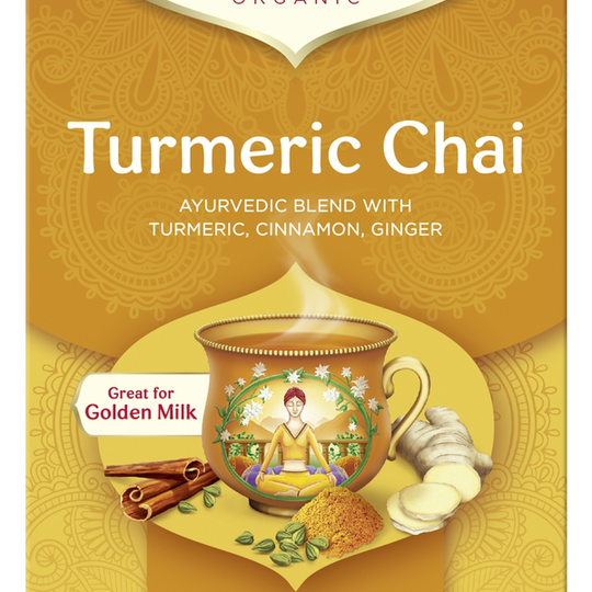 YogiTea Turmeric Chai Org 17 tepåsar